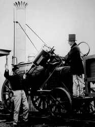 Replik von Stephensons Rocket